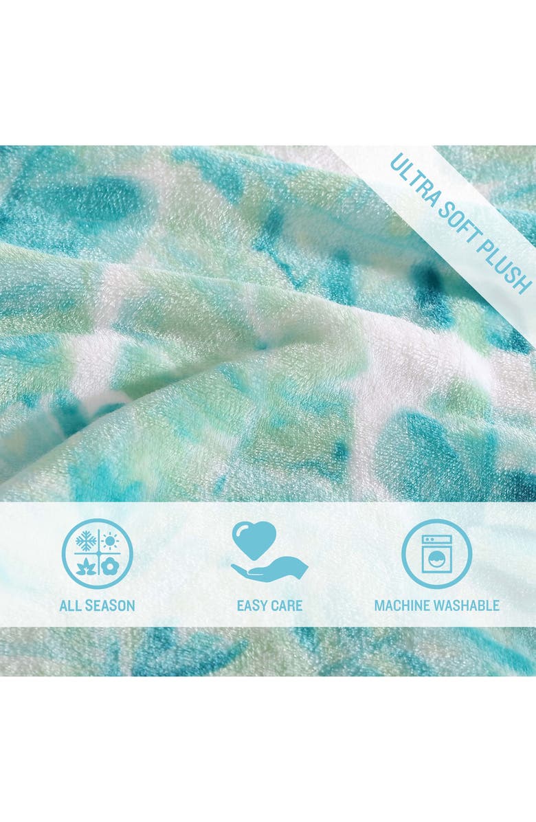 Tommy Bahama Weekend Throw Blanket, Alternate, color, Bright Green