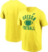 Nike Men's Nike Yellow Oregon Ducks Legacy Football Icon T-Shirt