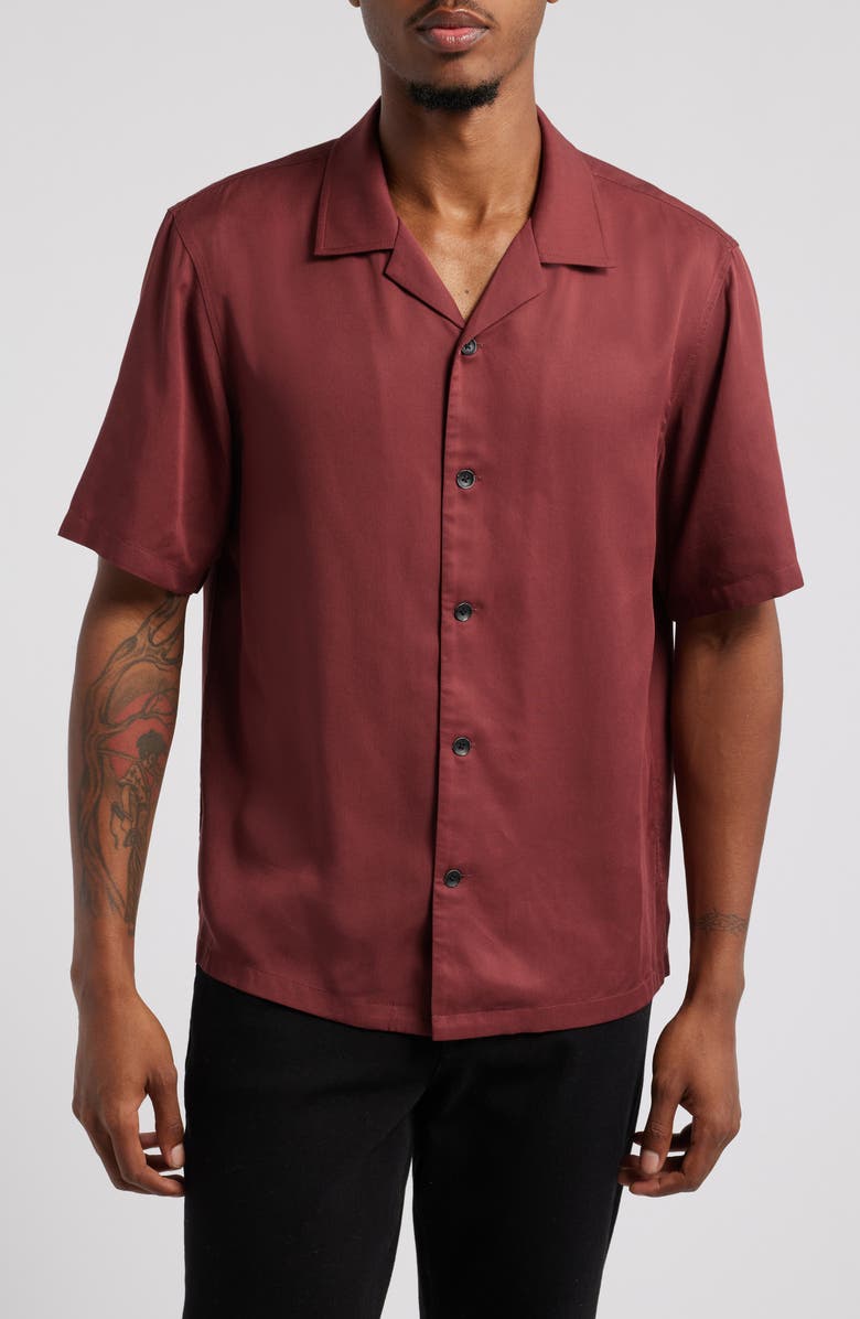 rag & bone Avery Camp Shirt, Main, color,