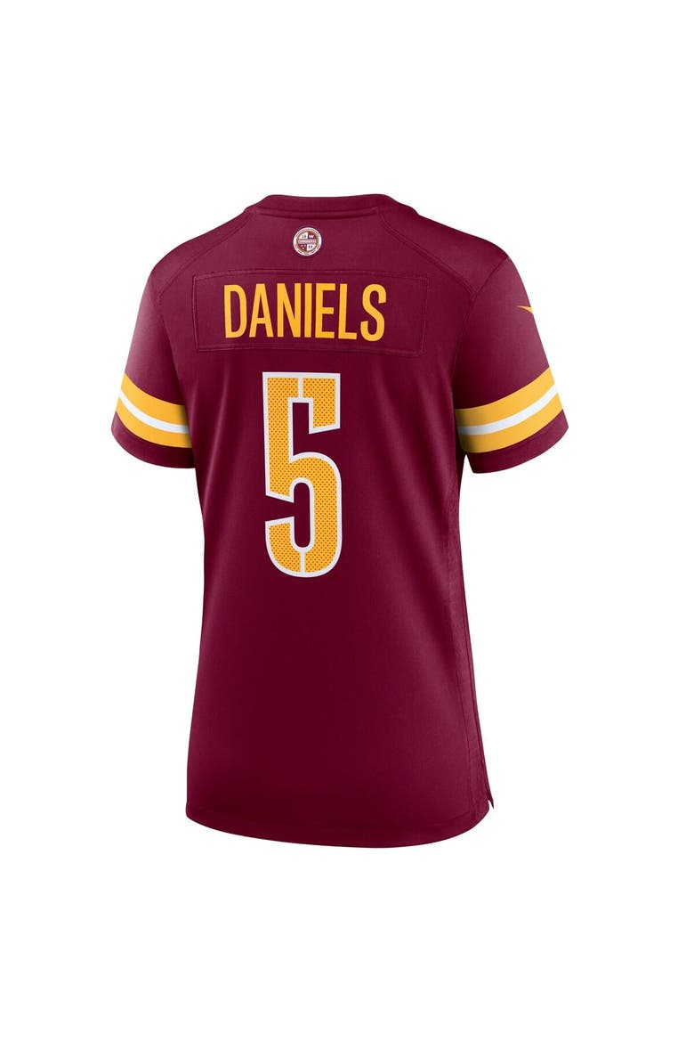 Women's Nike Jayden Daniels Burgundy Washington Commanders  Player Game Jersey, Alternate, color, Burgundy
