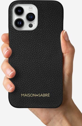 iPhone15 pro maxスマホケースMAISON de SABRÉ Customised Leather iPhone 15 Cases – MAISON de SABRÉ