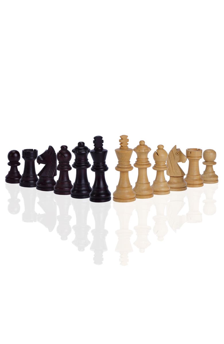 SQUARE OFF Swap & NEO Wooden Chess Piece Set, Main, color,
