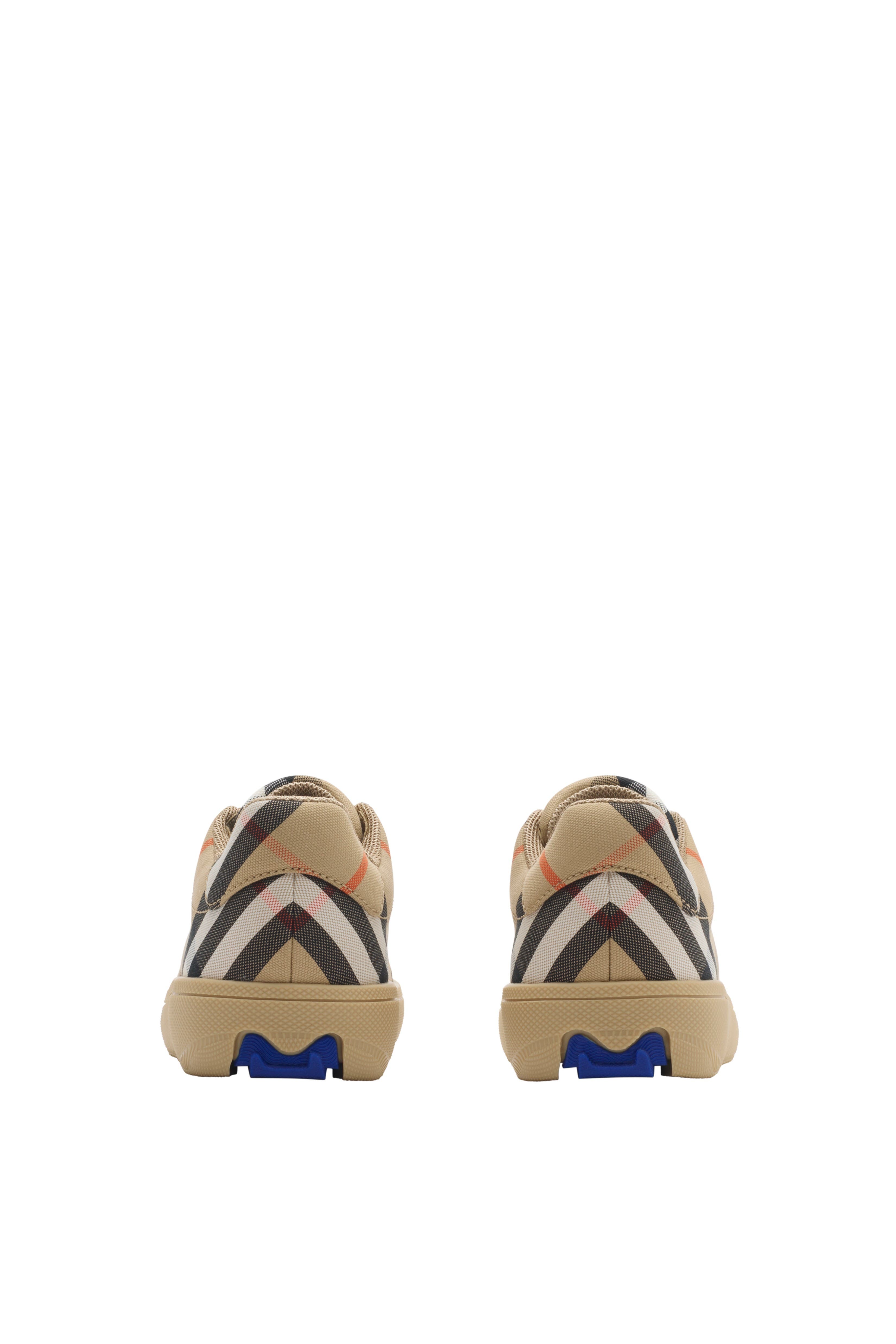 Burberry Check Sneakers, Alternate, color, 