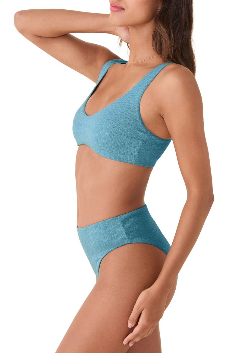 The Delray Bikini Top, Alternate, color, SERENE
