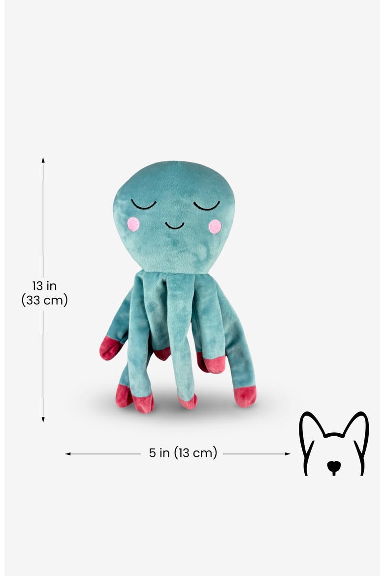 My BFF Plush Dog Toy, Alternate, color, Gus the Octopus