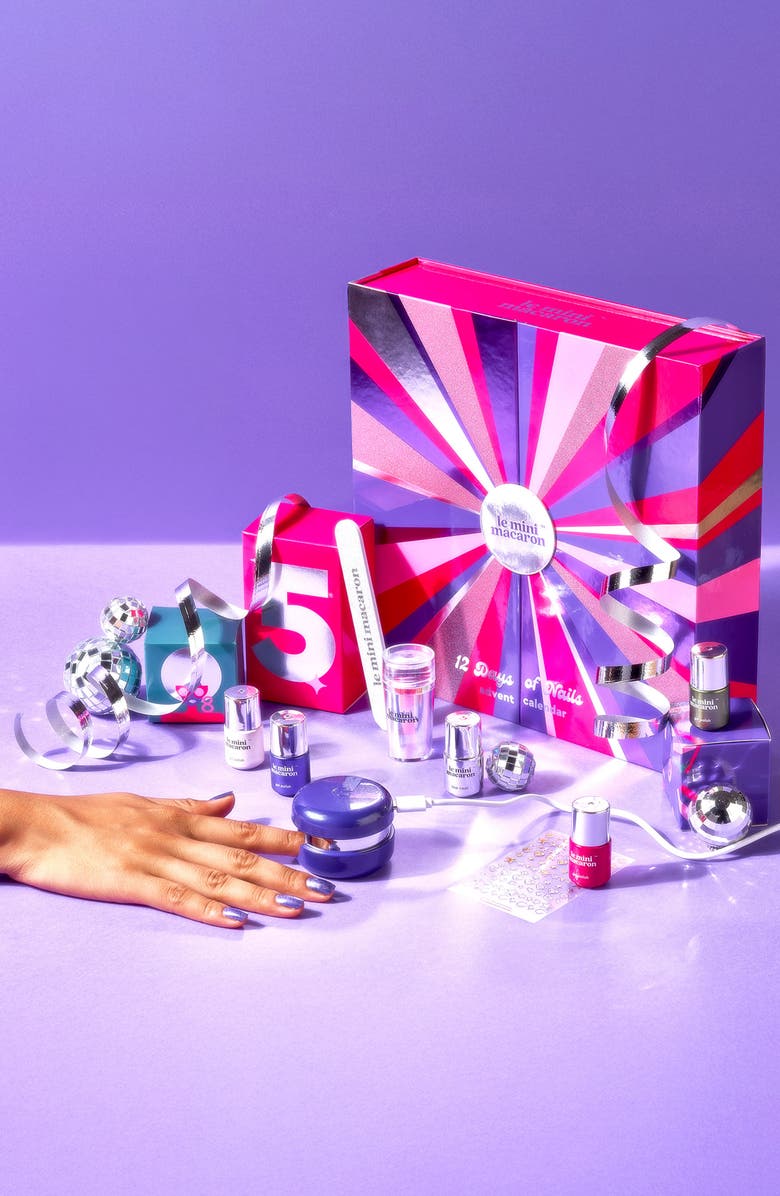 Le Mini Macaron Holiday 2025 Calendar Set, Alternate, color, 