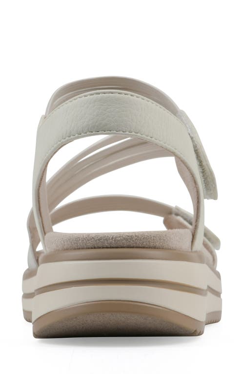 Cliffs By White Mountain Hapford Sandal In White Nubuck