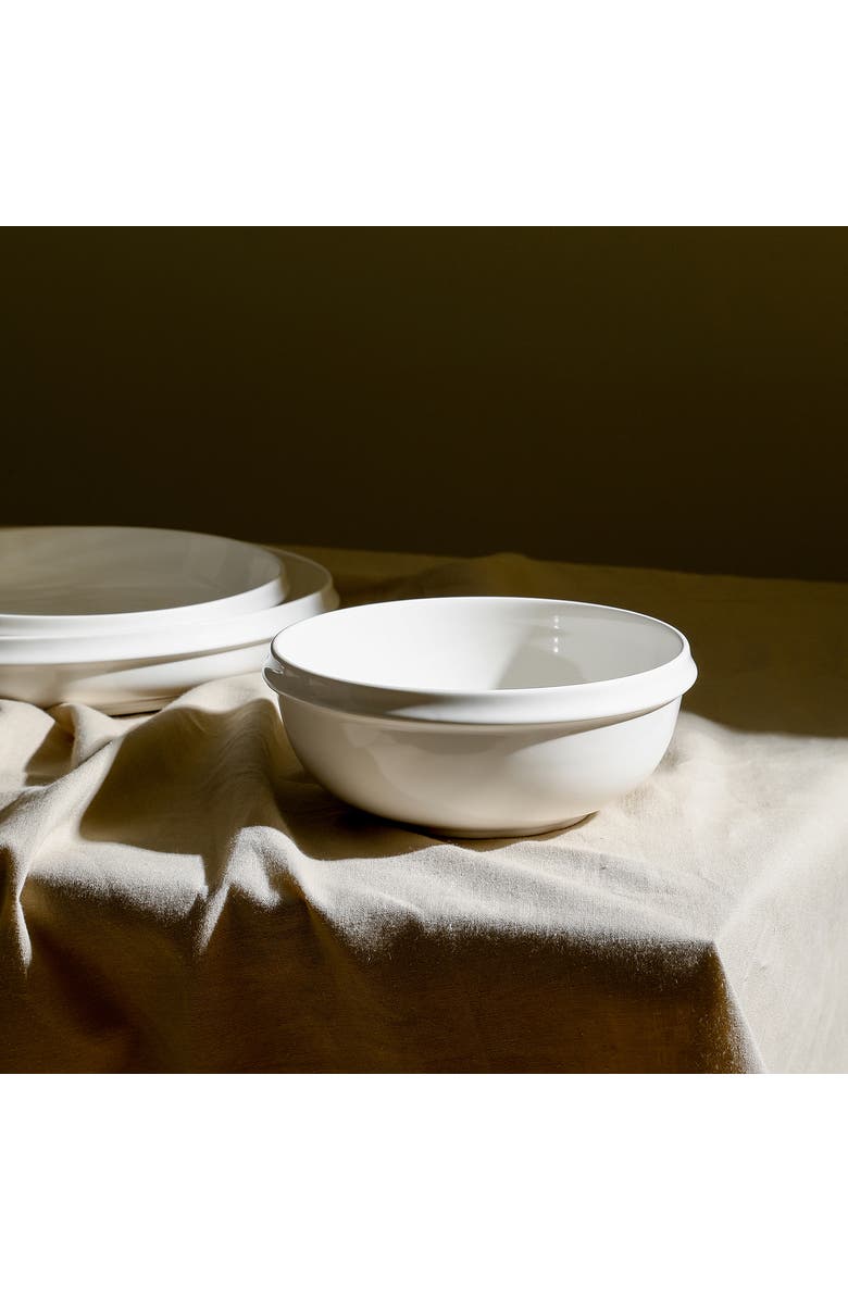 Stone Lain Verso Porcelain 4-Piece Bowl Set, Alternate, color, White
