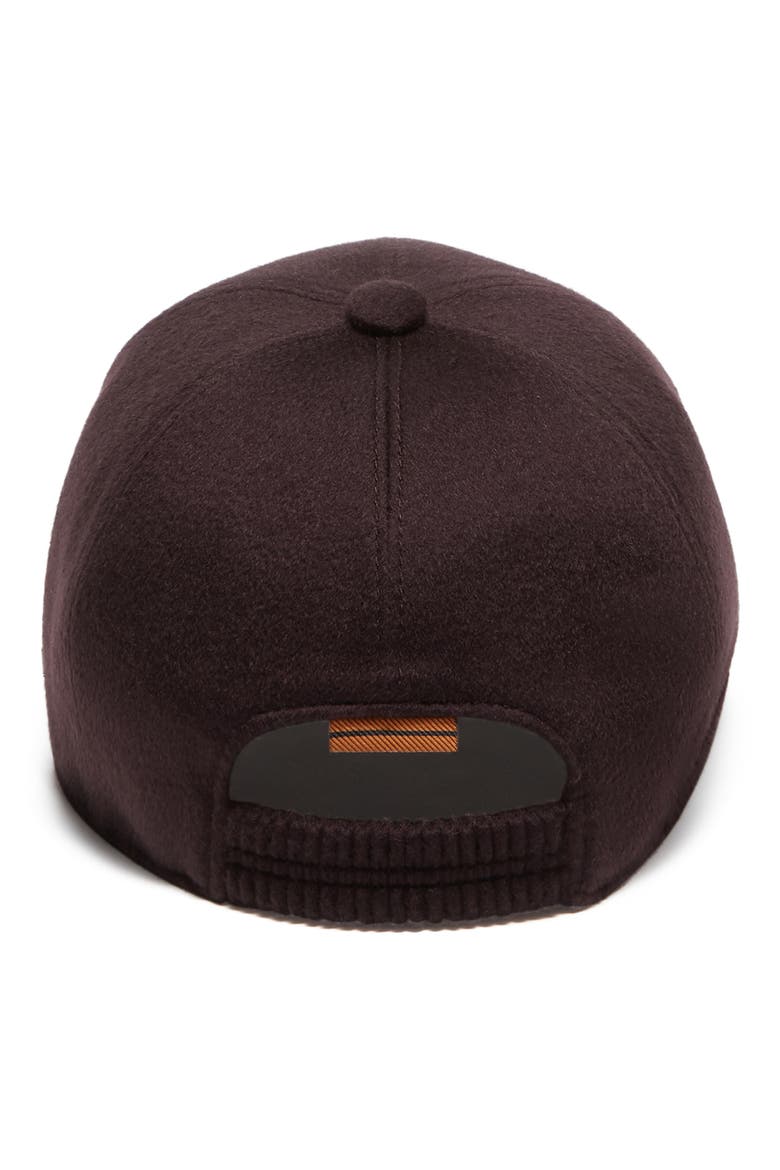 Oasi Cashmere Baseball Cap, Alternate, color, PLUM