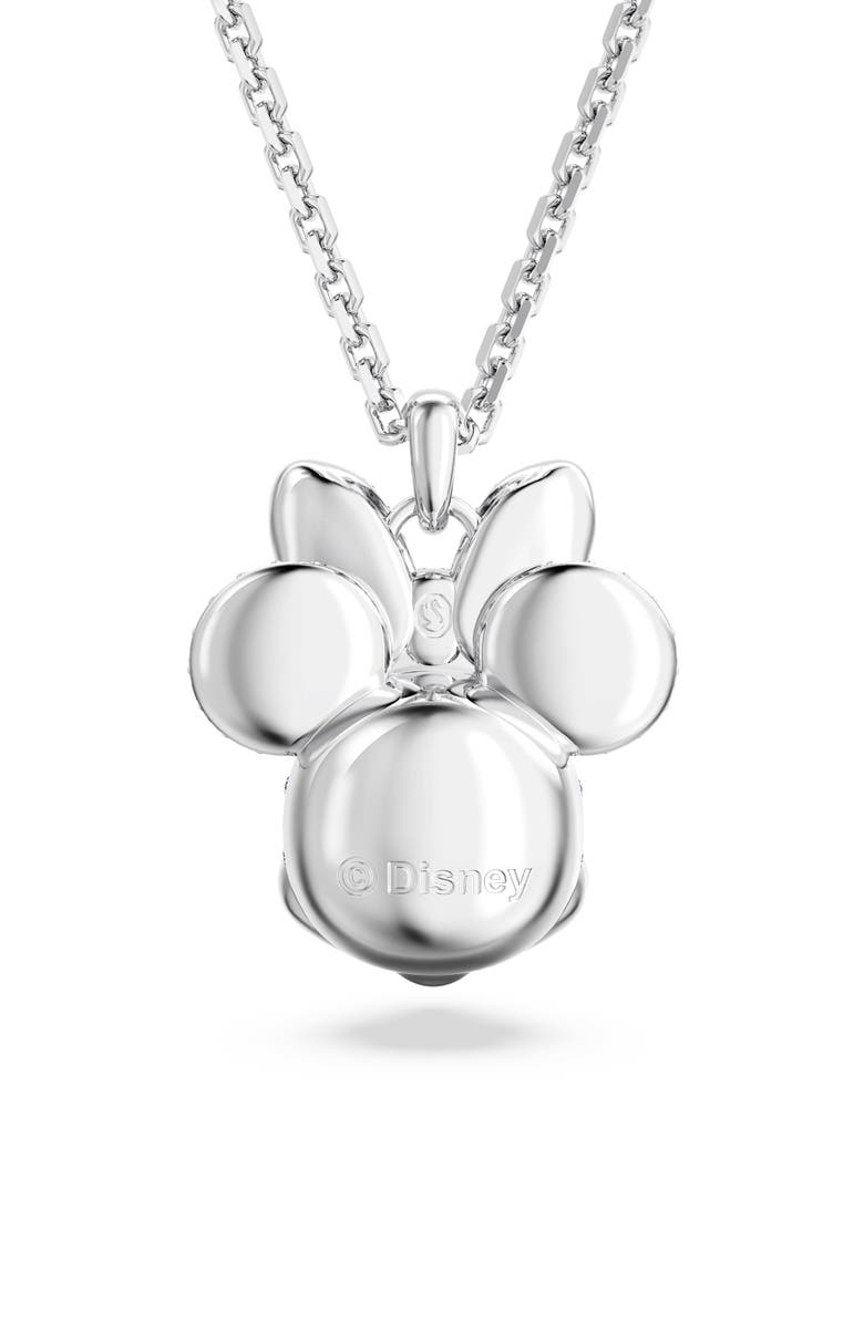 Swarovski x Disney<sup>®</sup> 100 Minnie Mouse Pendant Necklace, Alternate, color, 