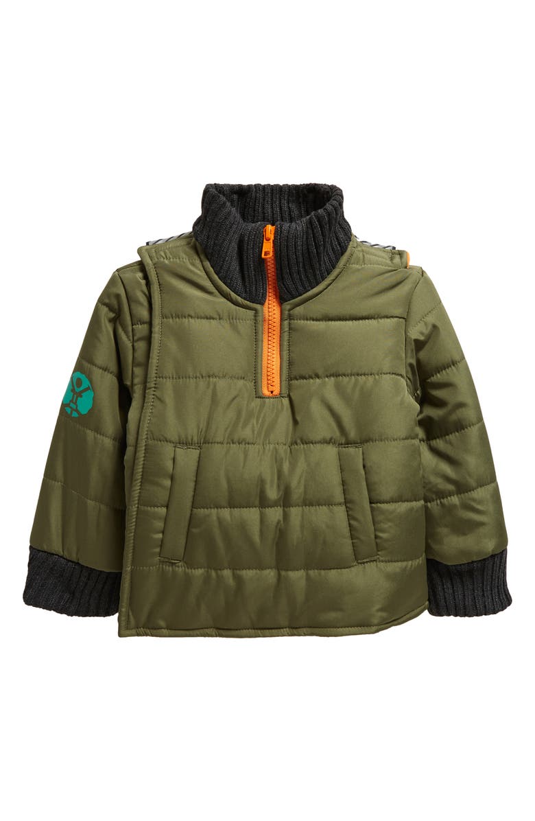 Buckle Me Baby Coats Kids' Toastier Water Resistant Car Seat Coat, Main, color, 