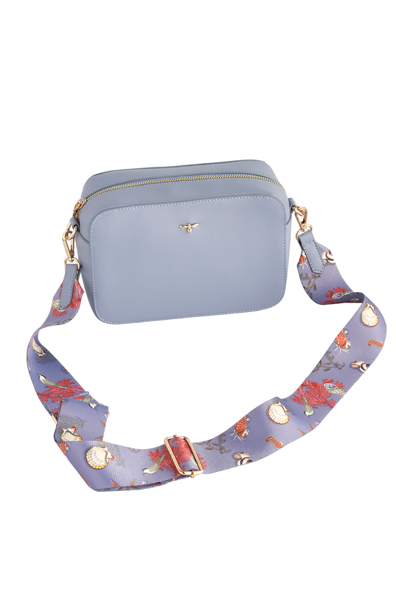 Fable England Whispering Sands Camera Bag, Main, color, Pastel Blue