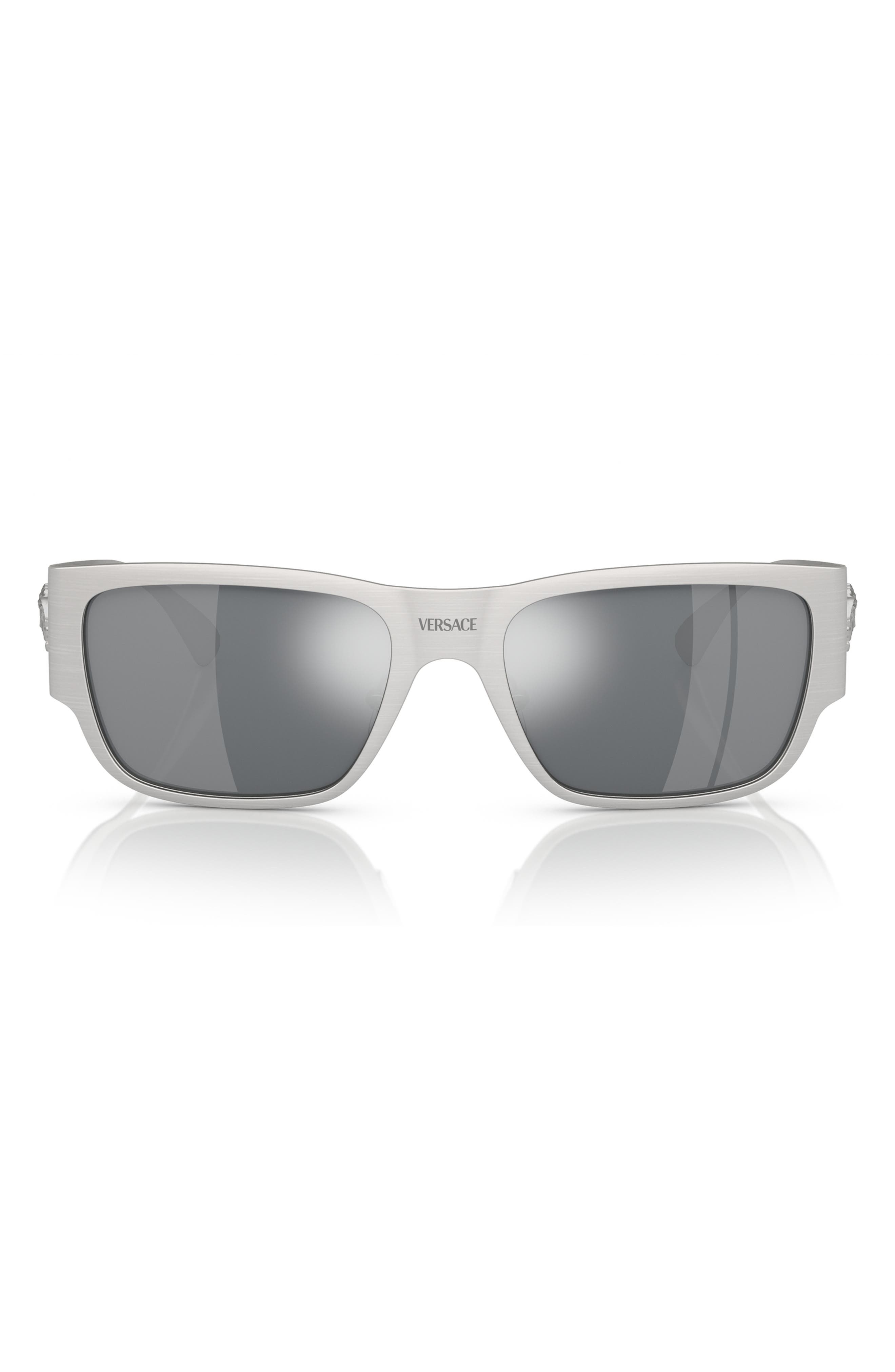 Versace 56mm Square Sunglasses