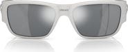 Versace 56mm Square Sunglasses