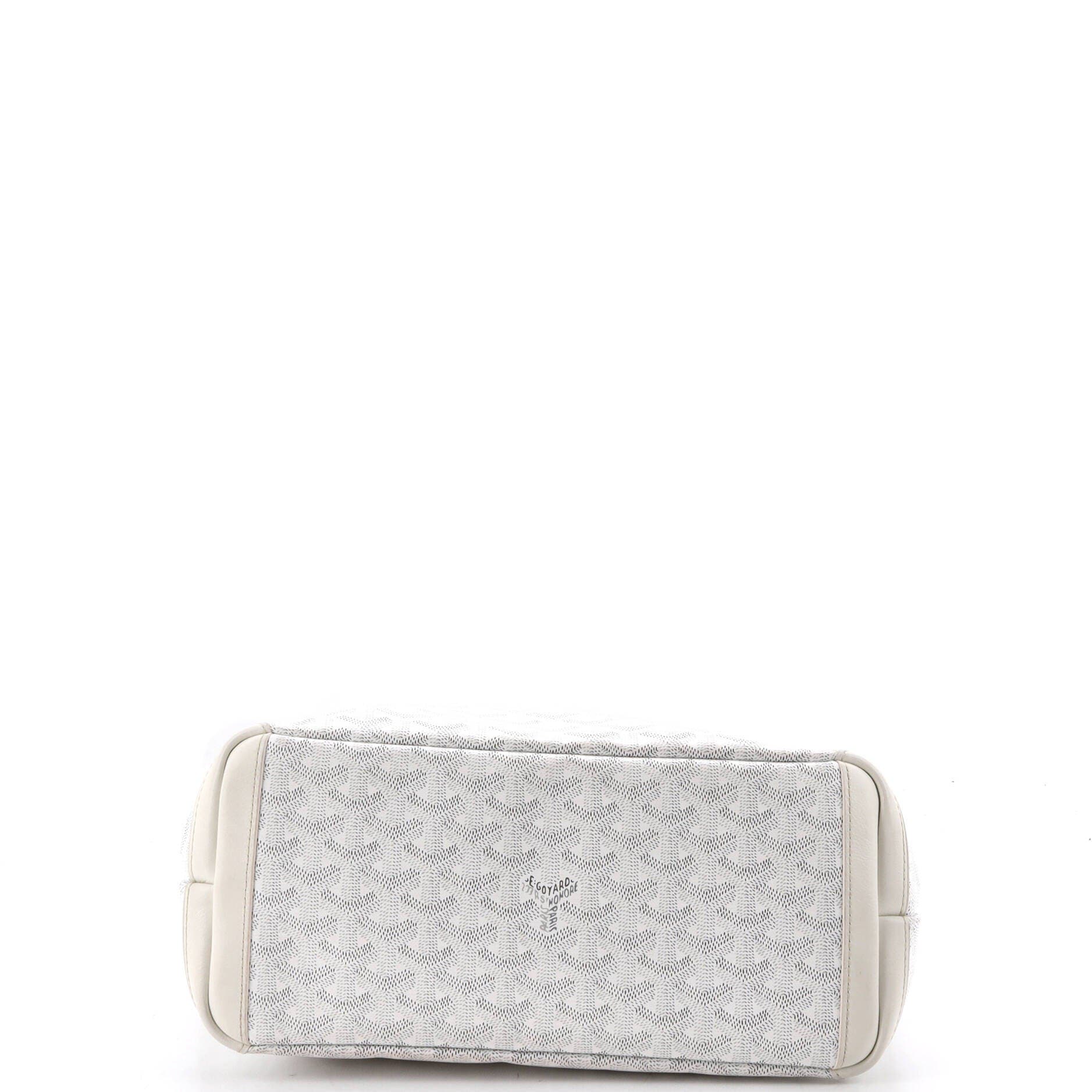 Artois Tote Coated Canvas PM, Alternate, color, White