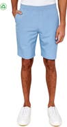 CONSTRUCT Regular Fit Solid Recycled Performance Drawstring Golf Shorts