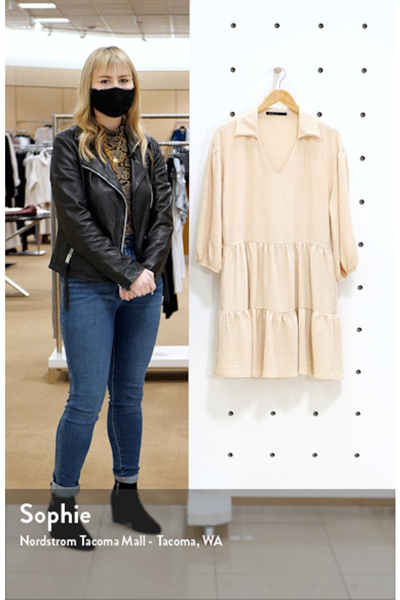 Tiered Long Sleeve Dress video