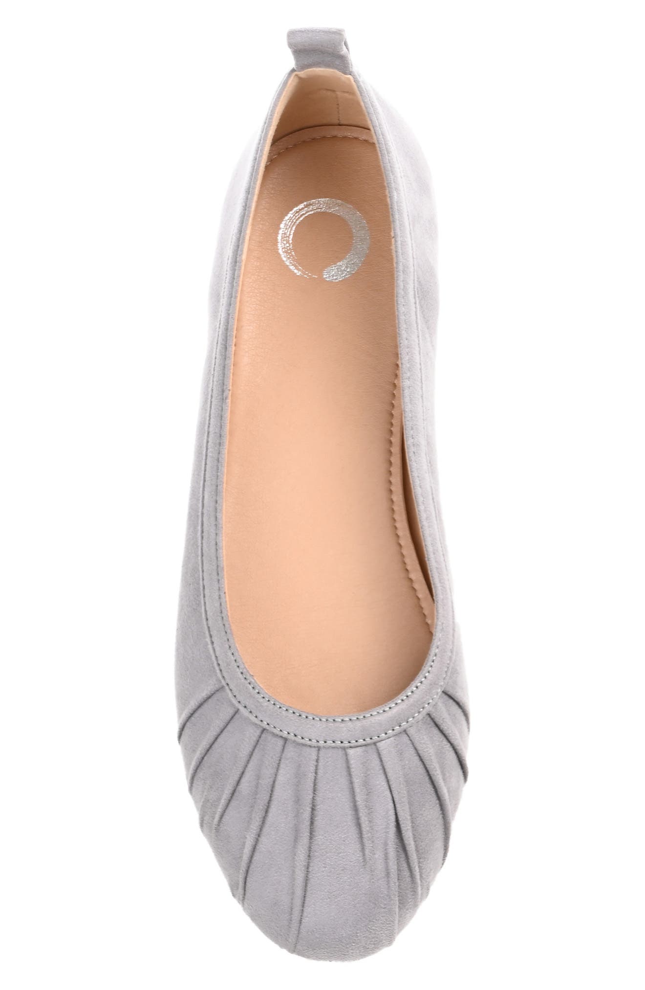 Journee Collection Tannya Flat, Alternate, color, Grey