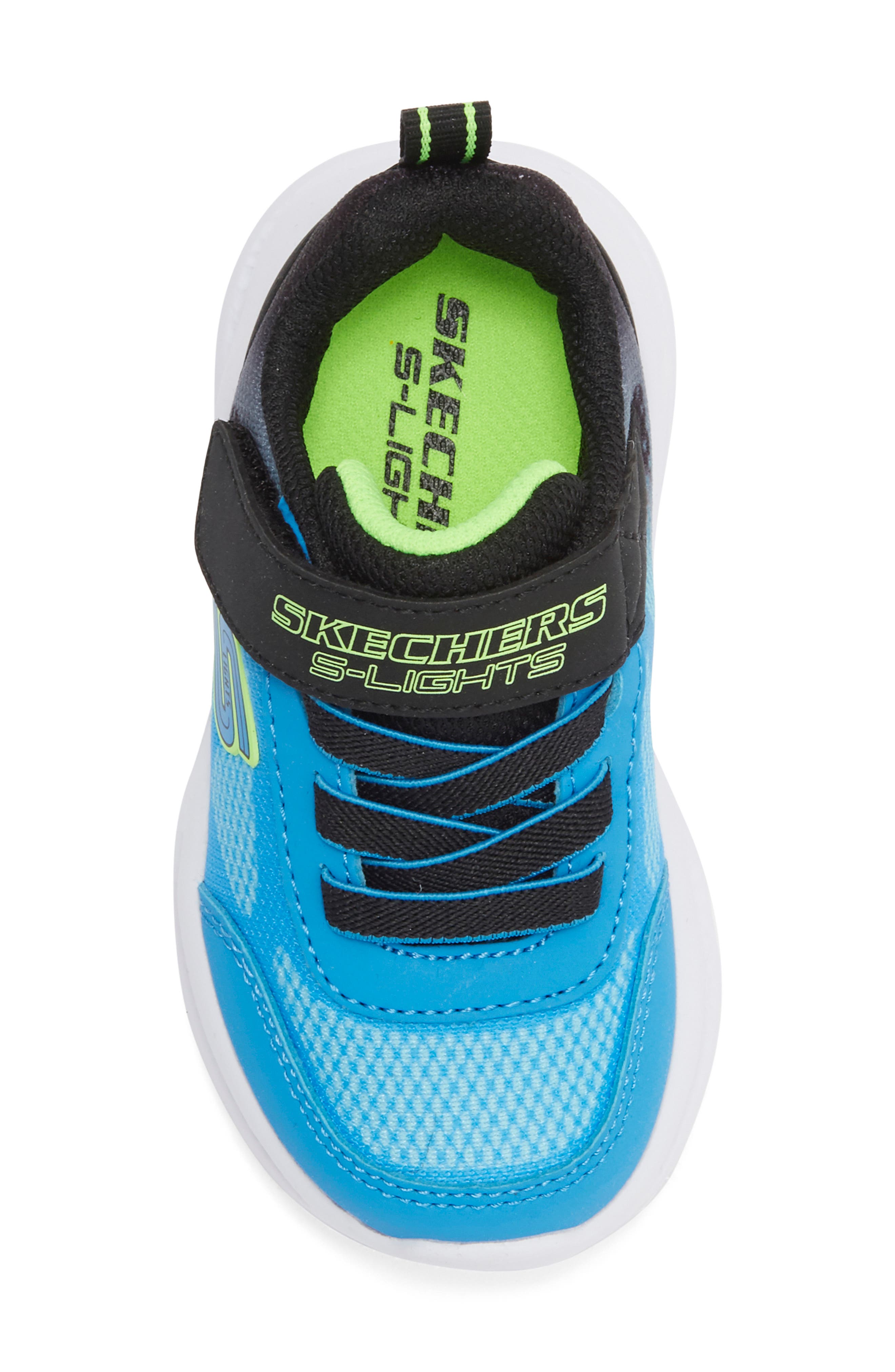 Kids' Meteor-Lights Krendox Light-Up Sneaker, Alternate, color, BLACK BLUE