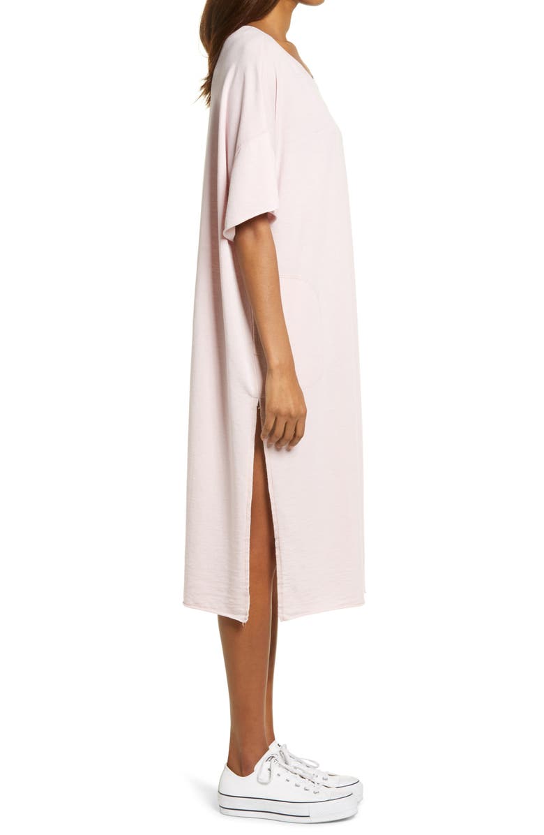 Free People Cozy Girl T-Shirt Dress, Alternate, color,