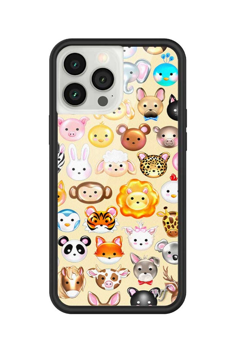 Animal Kingdom iPhone Case, Alternate, color, Yellow