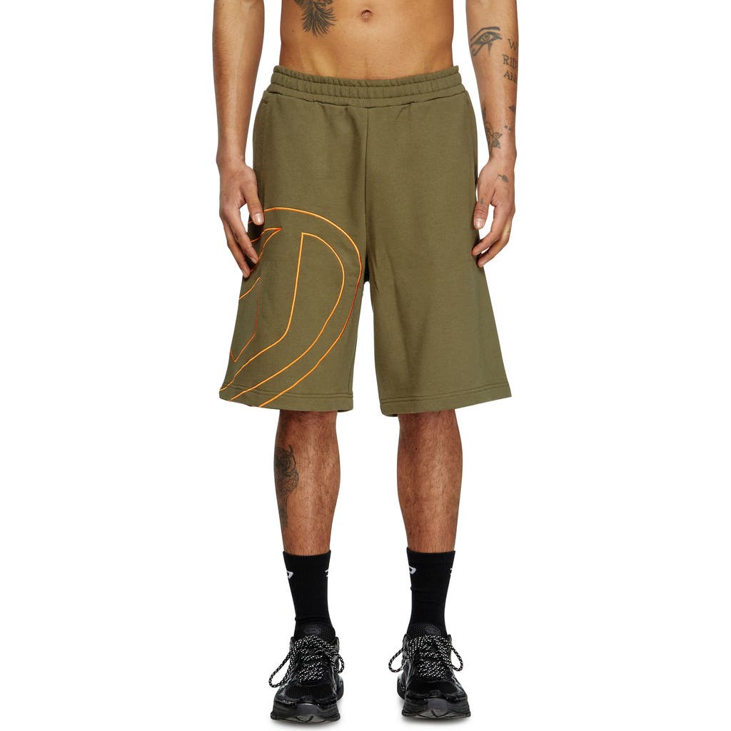 Diesel ® P-crow-megoval Sweat Shorts