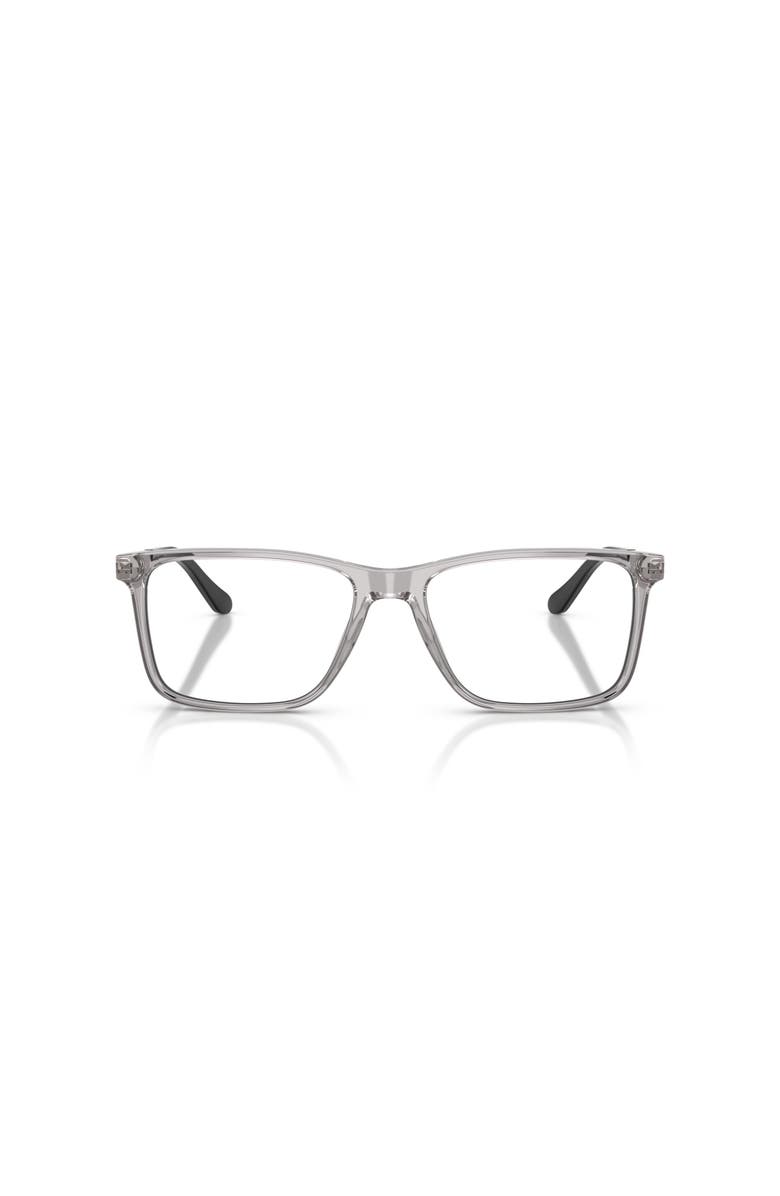 Ralph Lauren 56mm Rectangle optical glasses, Alternate, color, Grey