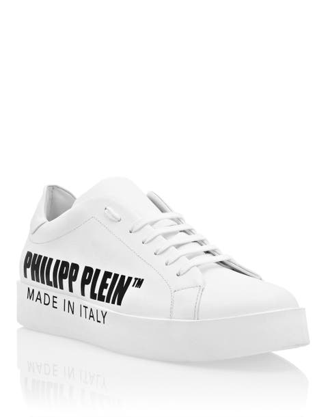 Leather Lo-Top Sneakers Philipp Plein Tm Luxe Men