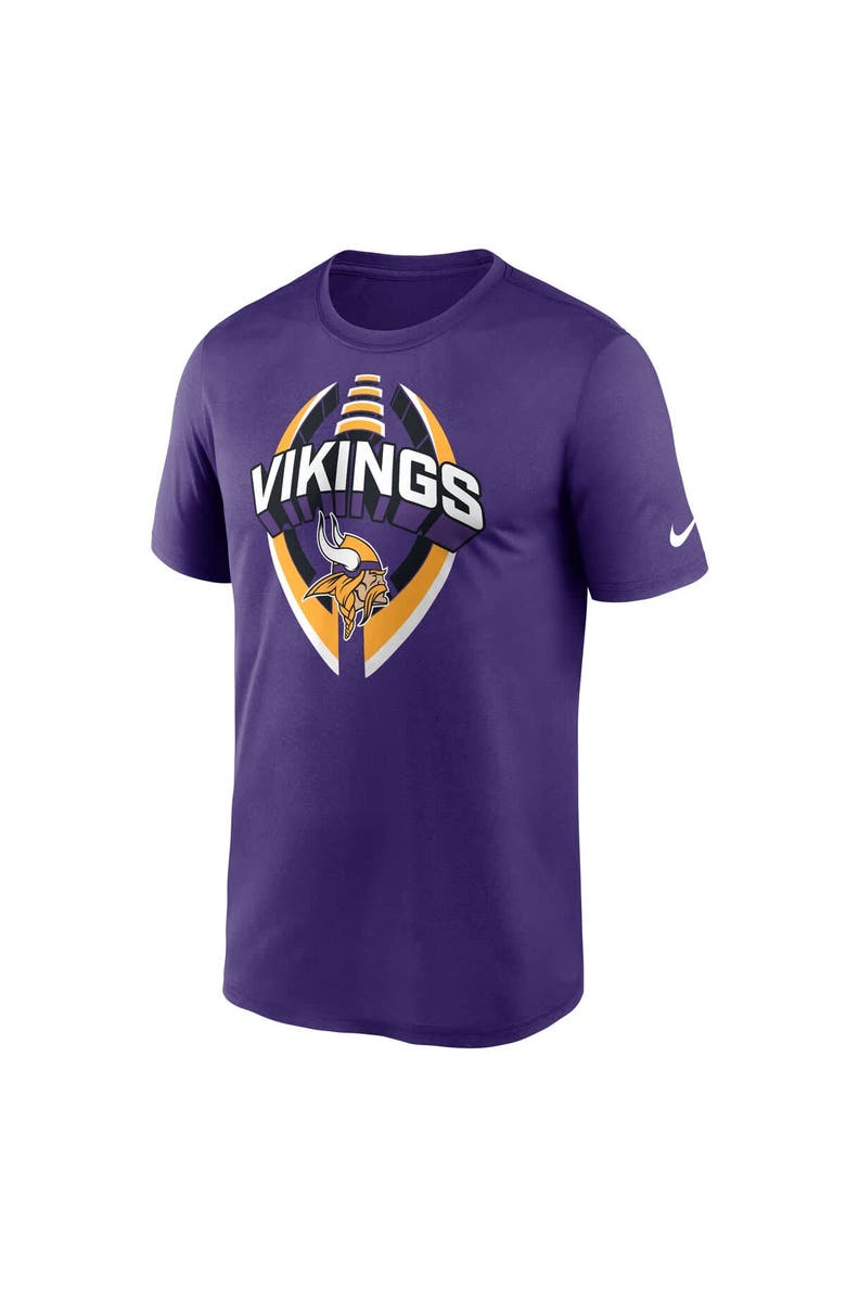 Nike Men's Nike Purple Minnesota Vikings Legend Icon Performance T-Shirt, Alternate, color, Purple