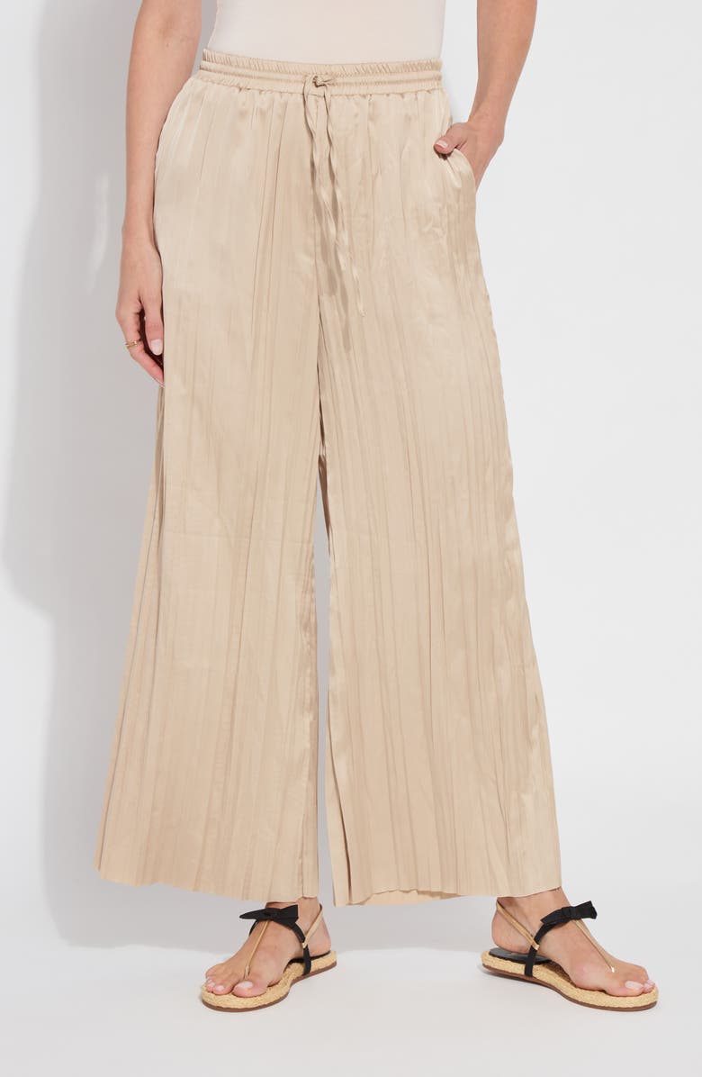 Lysse Packable Pleated Palazzo Pants, Main, color, 