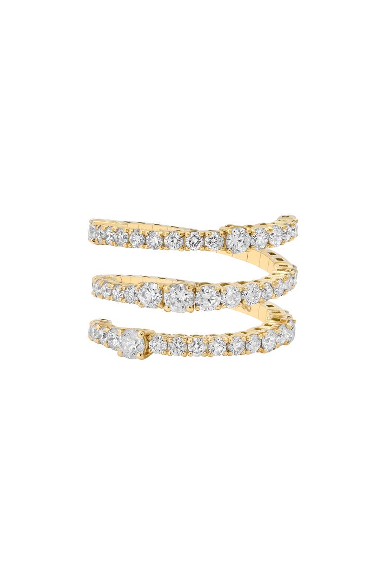 Flexion 18k Gold Diamond Ring, Main, color, 18K YELLOW GOLD