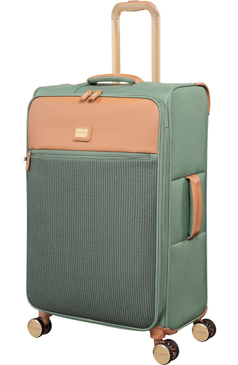 IT COUTURE Odelia 28-Inch Soft Shell Spinner Suitcase, Main, color, Green Tea