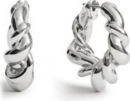 Monica Vinader Ochre Large Hoop Earrings