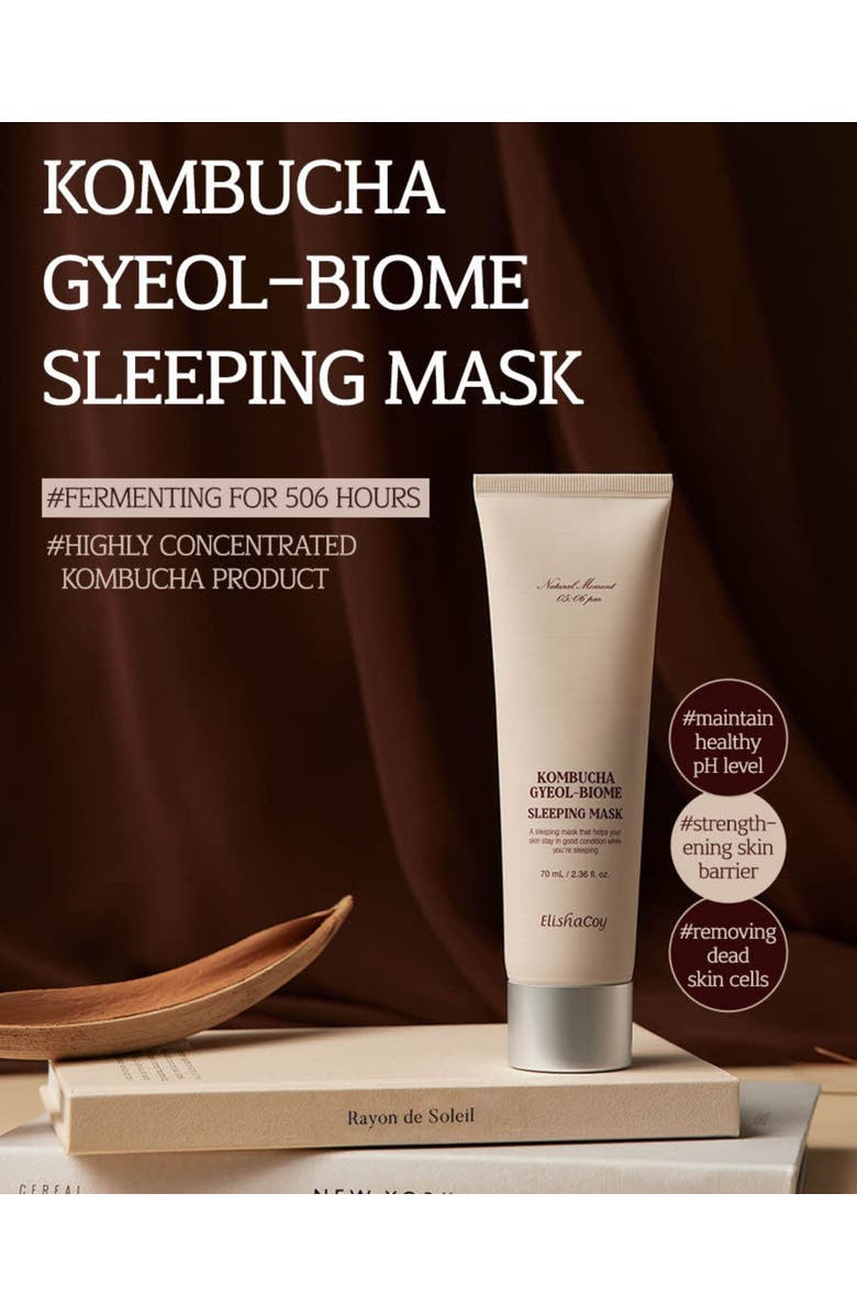 Siia Cosmetics Kombucha Gyeol-Biome Sleeping Mask, Alternate, color, NO COLOR