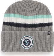 '47 Men's '47 Charcoal Seattle Kraken Highline Cuffed Knit Hat