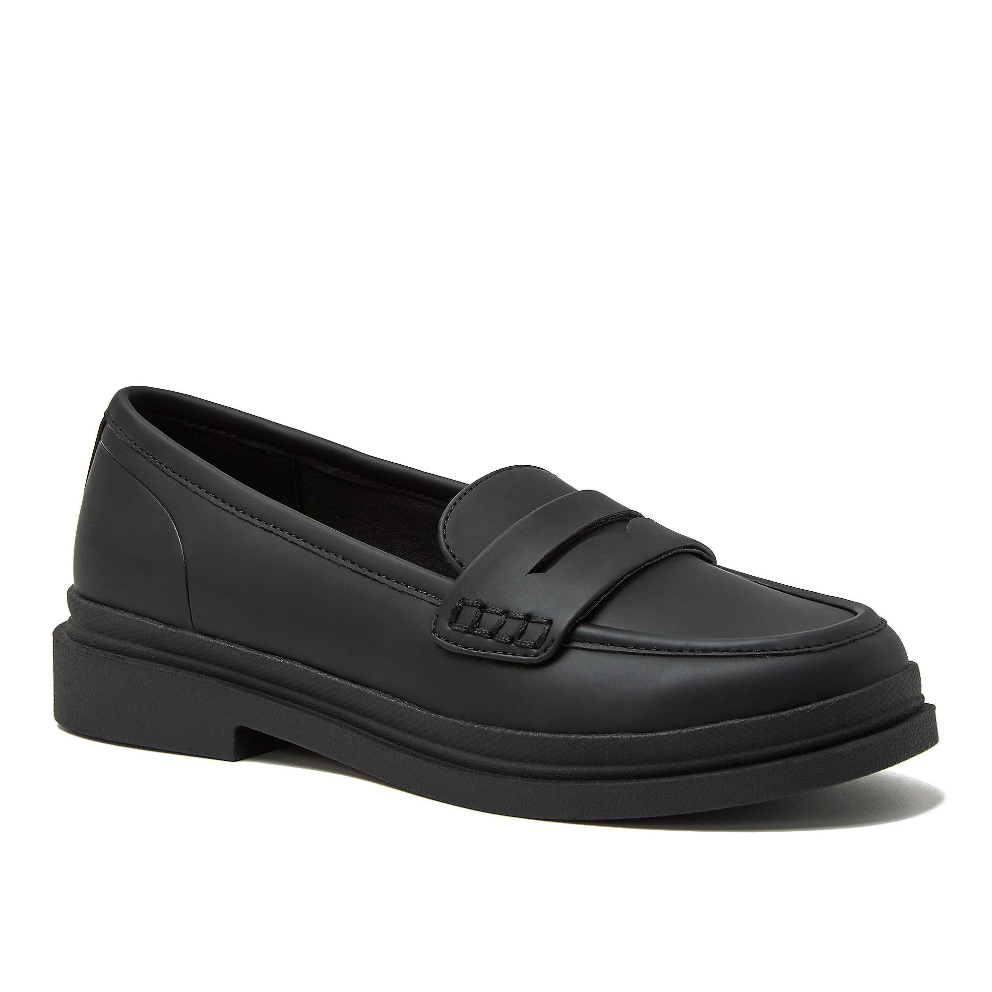 All Weather Slip On Penny Loafers, Alternate, color, Black