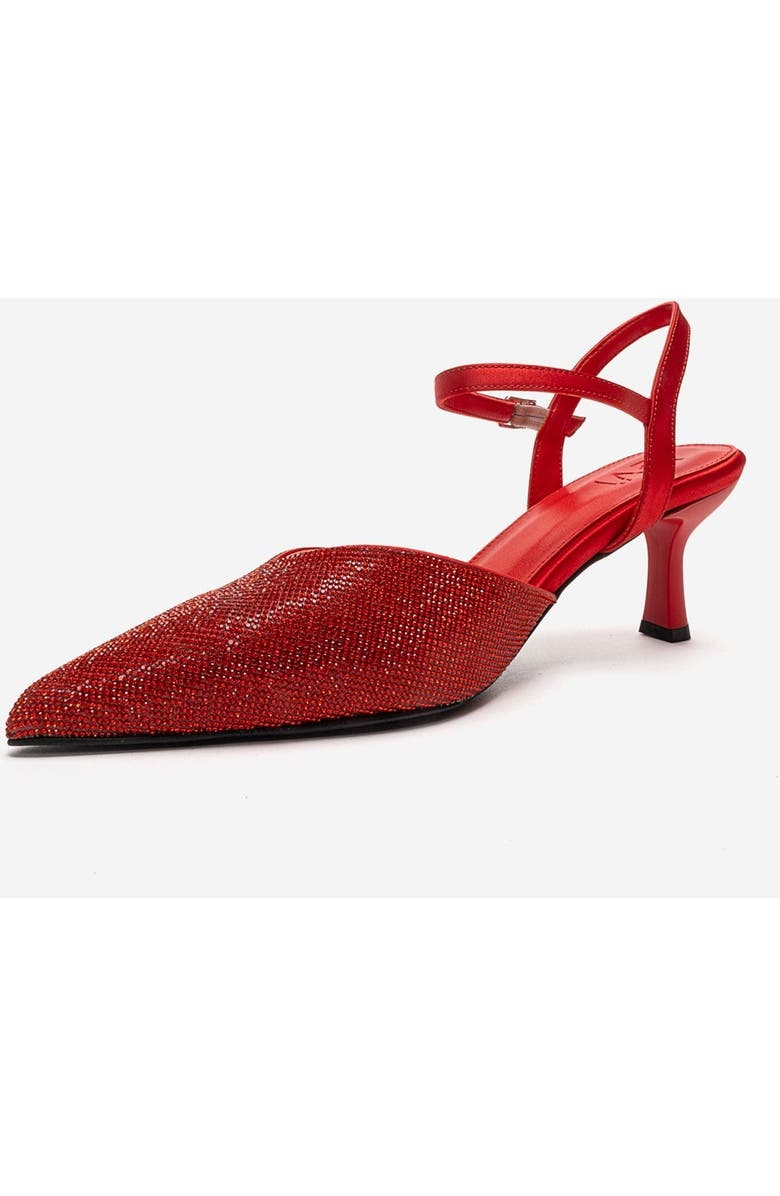 Prologue Shoes Nivora Stiletto Pump, Alternate, color, Red