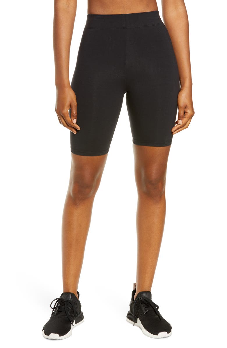 Good American Lounge Bike Shorts, Main, color, 