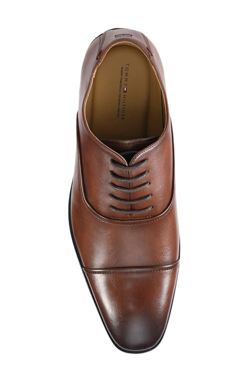 Tommy Hilfiger Saylor Cap Toe Oxford In Brown