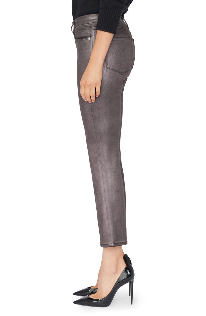 FRAME Le Crop Mini Boot Jeans, Alternate, color, Mahogany