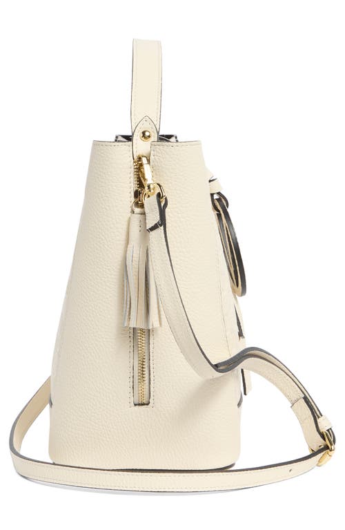 Valentino By Mario Valentino Callie Medallion Shoulder Bag In Marshmallow