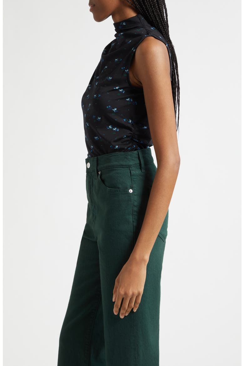 Mylie Floral Sleeveless Top, Alternate, color, BLACK MULTI