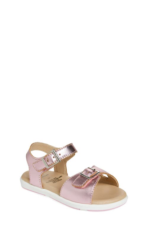 Shop Old Soles Fresh Cut Ankle Strap Sandal In Pink Frost