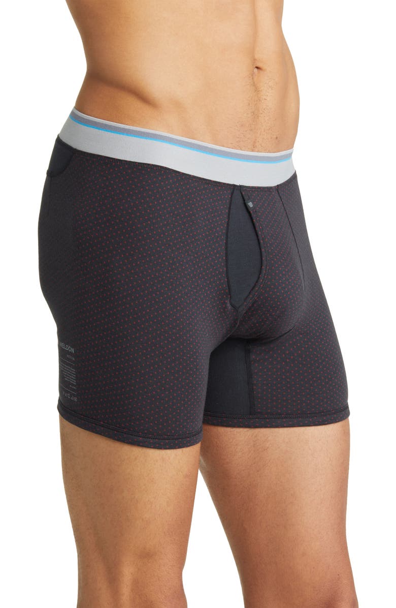 Mack Weldon 18 Hour Jersey Boxer Briefs, Alternate, color, 