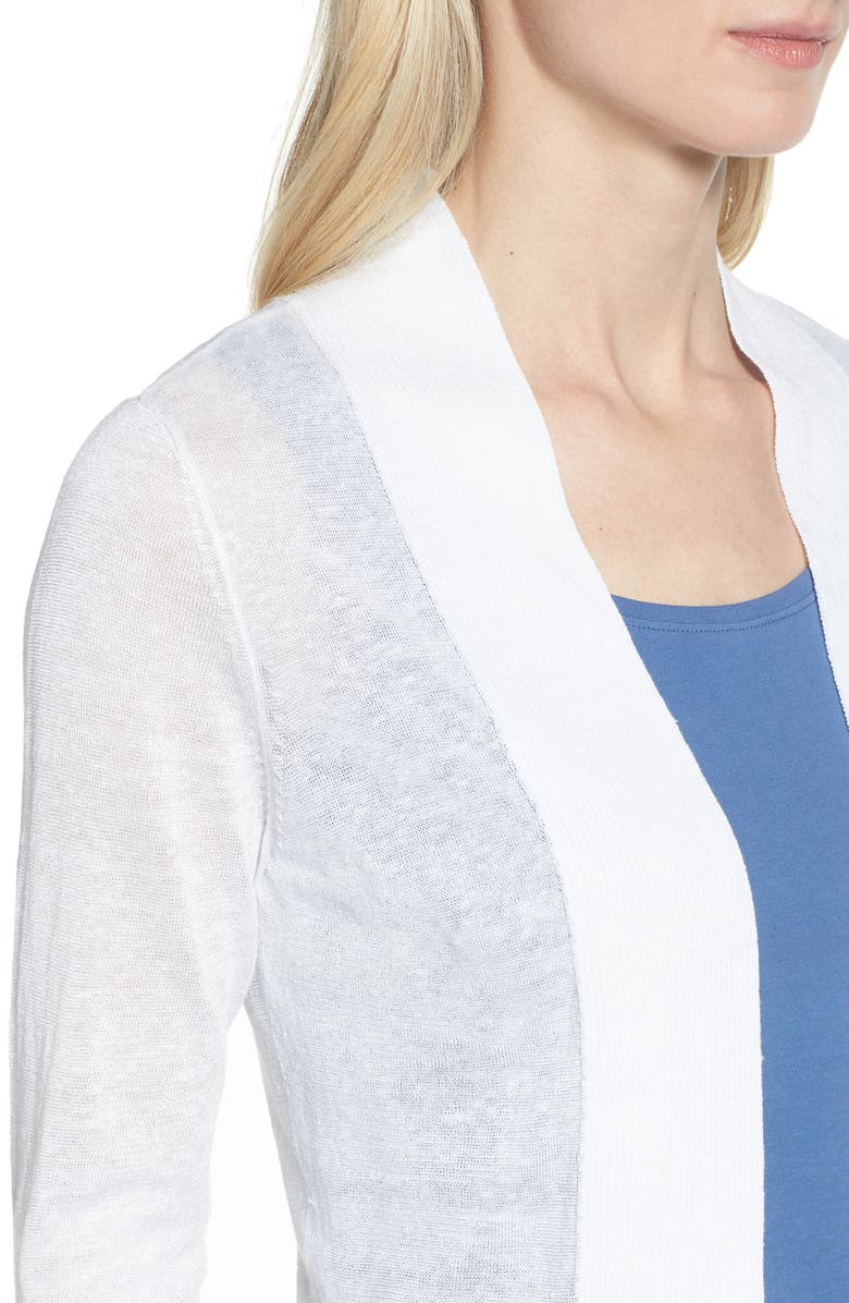 NIC+ZOE NIC + ZOE Daybreak Open Front Cardigan, Alternate, color,