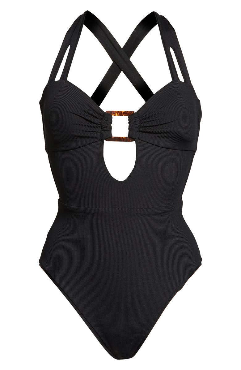 Becca Fine Line One-Piece Swimsuit, Alternate, color,