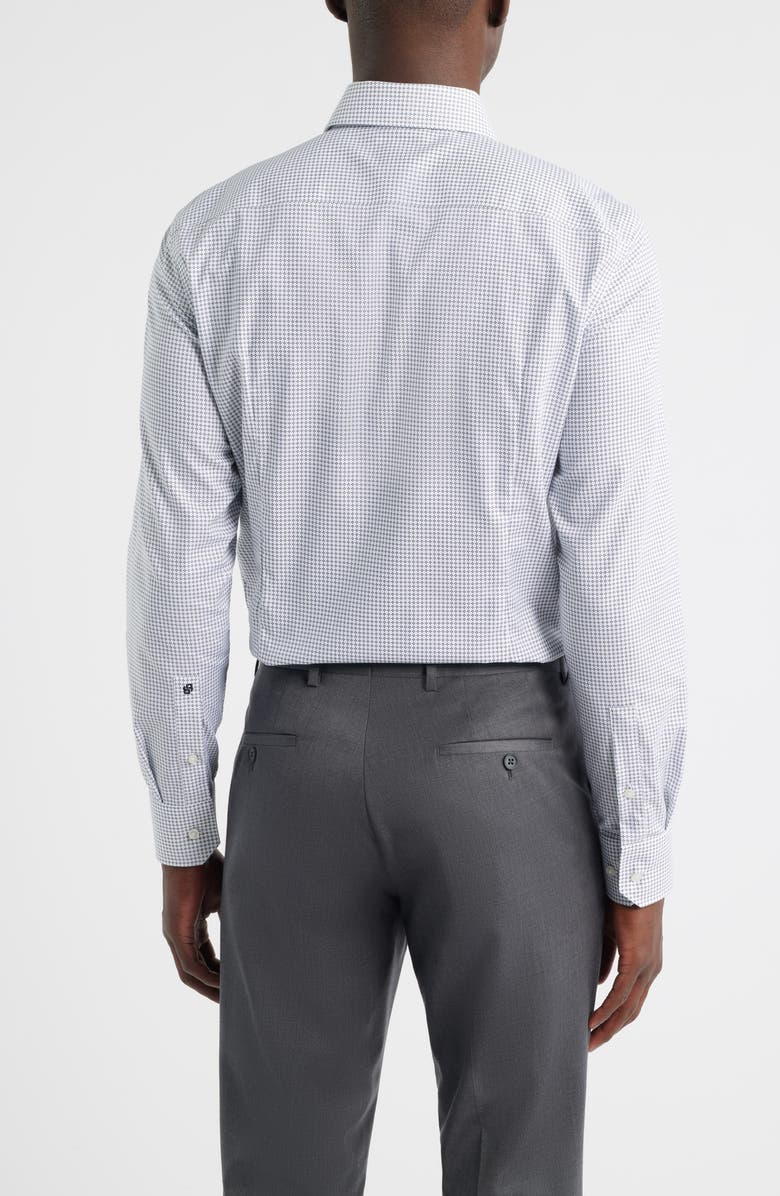 BOSS H-Hank Slim Fit Dress Shirt, Alternate, color, Dark Blue