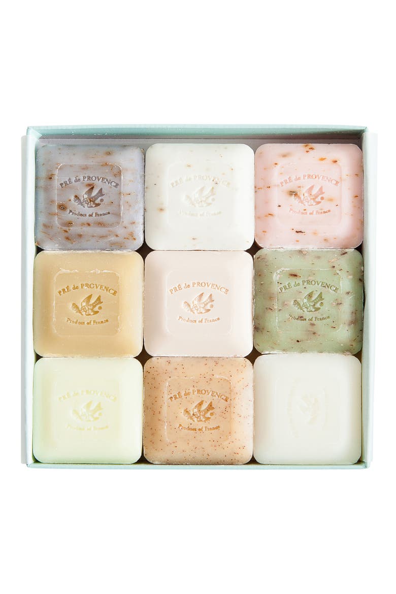 Pré de Provence® Heritage Gift Box 9-Piece Soap Set, Alternate, color, GREEN