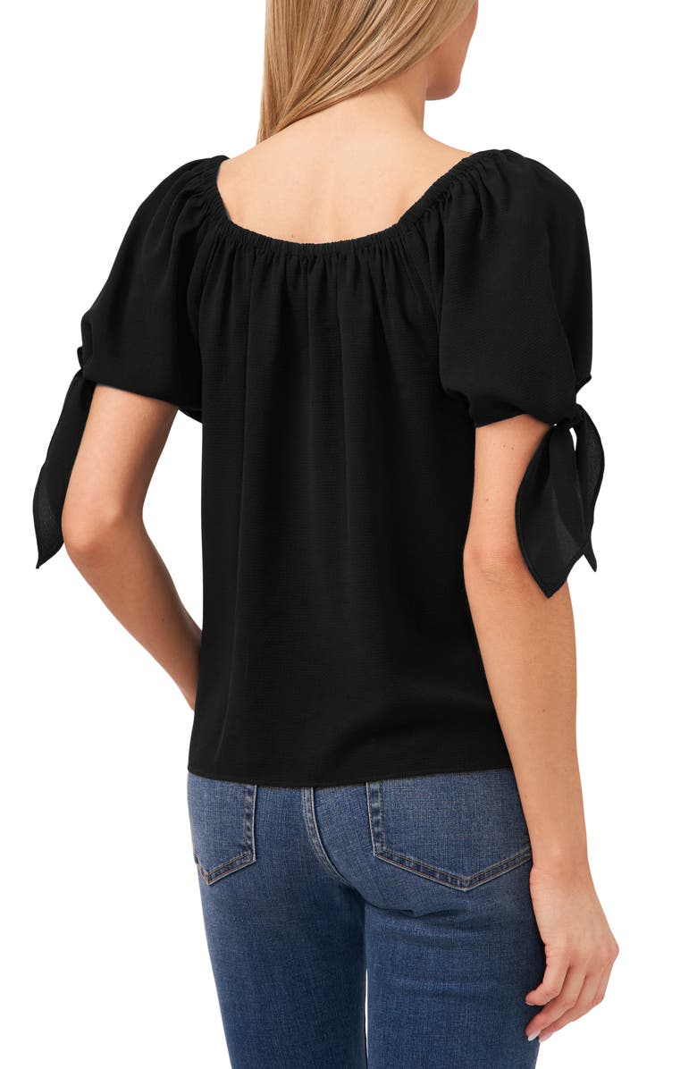 CeCe Tie Sleeve Blouse, Alternate, color, 