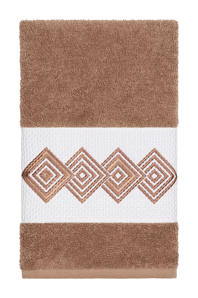 Noah 3-Piece Embellished Towel Set - Latte, Alternate, color, LATTE